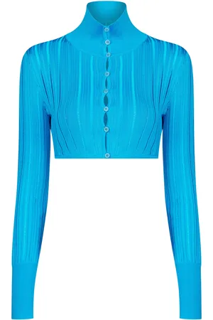 Alaïa Crinoline Cropped Cardigan