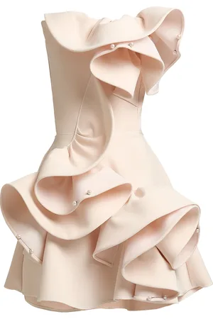 MATICEVSKI Atone Ruffled Crepe Mini Dress