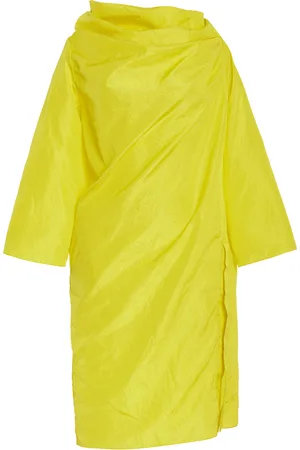 The Row Sifo Draped Silk Tunic Top