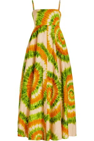 ALÉMAIS Exclusive Sun Shack Tie-Dyed Woven Maxi Dress