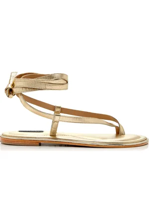 A.Emery Elliot Leather Wrap Sandals