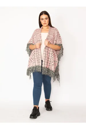 sans Plus Size Poncho