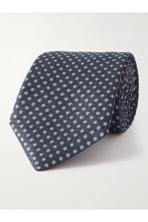 CANALI Men Neckties - 8cm Silk-Jacquard Tie