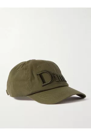 DIME Men Caps - Logo-Embroidered Cotton-Twill Baseball Cap