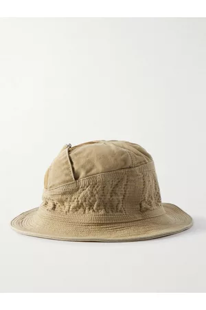 KAPITAL Quilted Cotton Bucket Hat