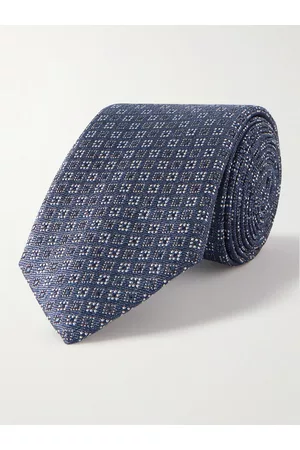 CANALI Men Neckties - 8cm Silk-Jacquard Tie