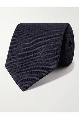 Tom Ford 8cm Checked Silk-Jacquard Tie