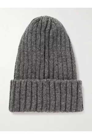 Beams Ribbed Wool Beanie