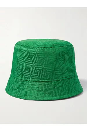 Bottega Veneta Intrecciato-Jacquard Twill Bucket Hat