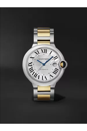 Cartier Men Watches - Ballon Bleu de Automatic 42mm Stainless Steel and 18-Karat Gold Watch, Ref. No. CRW2BB0022