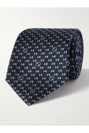 Gucci Men Neckties - 7cm Silk-Jacquard Tie