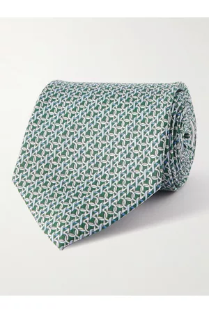 Salvatore Ferragamo 8cm Printed Silk Tie