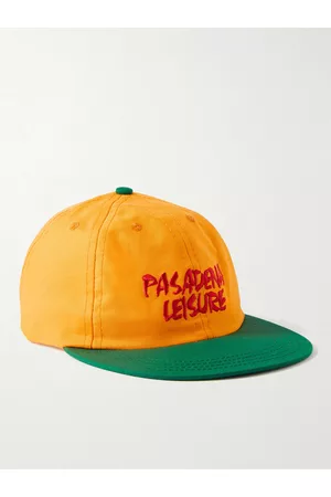 Pasadena Leisure Club Embroidered Cotton-Twill Baseball Cap