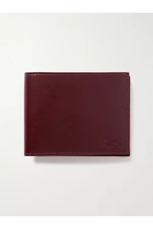 Sulka Logo-Debossed Leather Billfold Wallet
