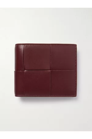 Bottega Veneta Men Wallets - Cassette Intrecciato Leather Billfold Wallet