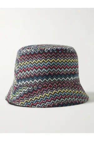 Missoni Crochet-Knit Wool-Blend Bucket Hat