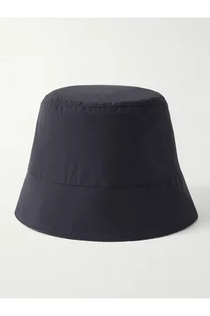 Loewe Men Hats - Reversible Logo-Jacquard Cotton-Blend and Shell Bucket Hat