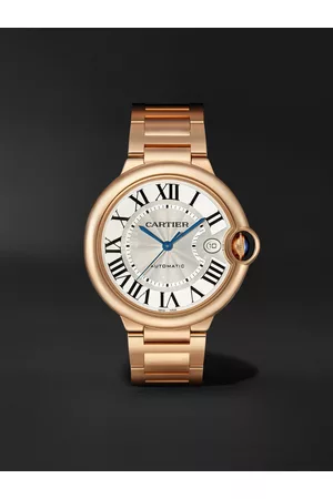 Cartier Men Watches - Ballon Bleu de Automatic 40mm 18-Karat Pink Gold Watch, Ref. No. WGBB0039