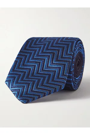 Missoni Men Neckties - 7cm Silk-Jacquard Tie