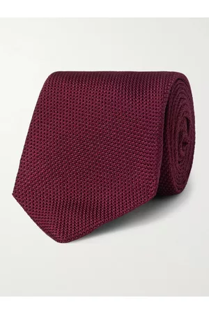 KINGSMAN Men Neckties - Drake's 8cm Silk-Grenadine Tie