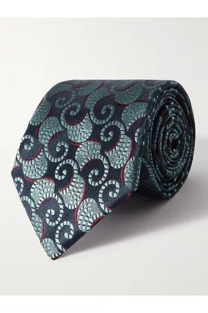 Charvet Paisley-Print Silk-Jacquard Tie