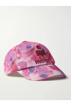 Isabel Marant Logo-Embroidered Tie-Dyed Cotton-Twill Baseball Cap