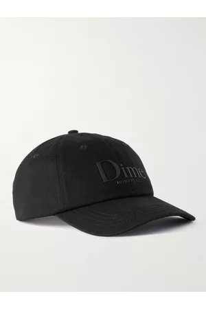 DIME Men Caps - Logo-Appliquéd Cotton-Twill Baseball Cap