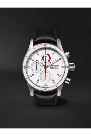 Bremont Men Chronograph Watches - Oracle Team USA Regatta Automatic Chronograph 43mm Titanium and Rubber Watch, Ref. No. OTUSA-R/WH