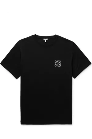 Loewe Logo-Embroidered Cotton-Jersey T-Shirt - Men - - XS