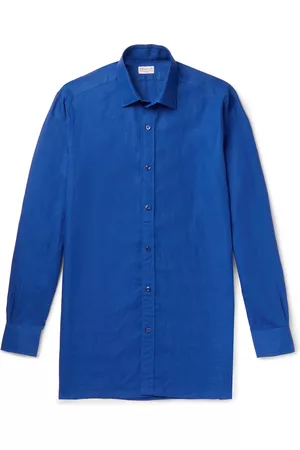 Charvet Linen Shirt - Men - - EU 38