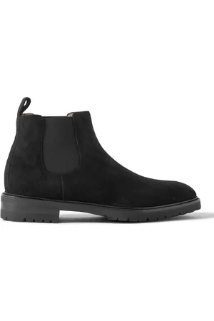 Manolo Blahnik Brompton Suede Chelsea Boots - Men - - UK 7