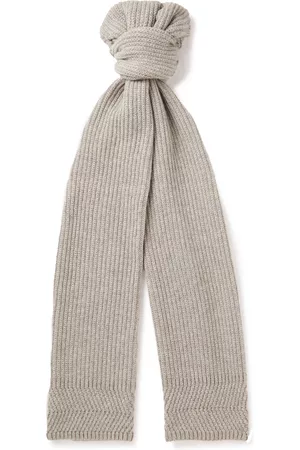 Loro Piana Ribbed Cashmere Scarf - Men