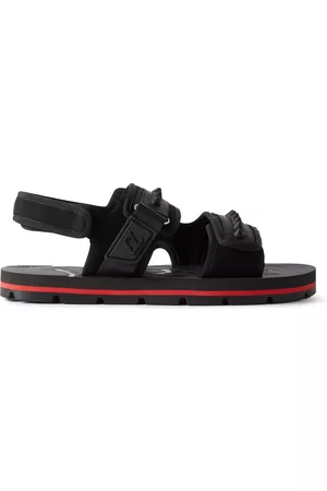 Christian Louboutin Men's Coolraoul Leather Slides