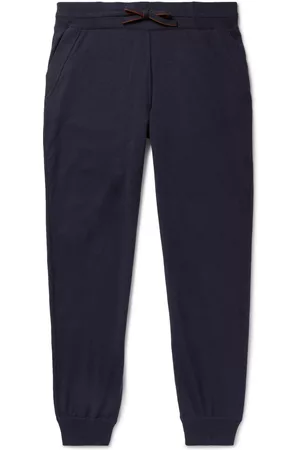 LORO PIANA Tapered Cashmere and Silk-Blend Sweatpants for Men