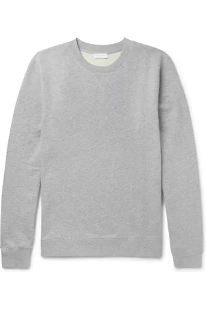 Sunspel Brushed Loopback Cotton-Jersey Sweatshirt - Men - - S