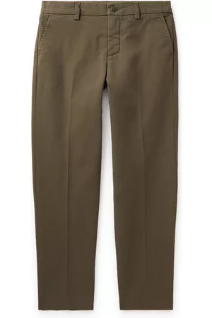 Loro Piana Vance Straight-Leg Stretch-Cotton Trousers - Men - - Age 2