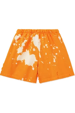 Orange top shorts men