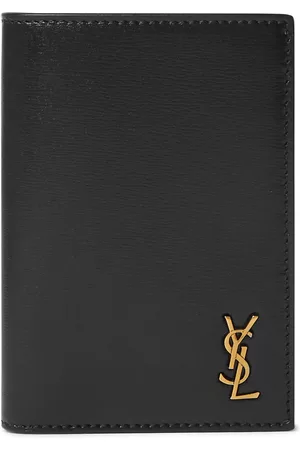 Saint Laurent Logo-Appliqu??d Leather Billfold Wallet - Men