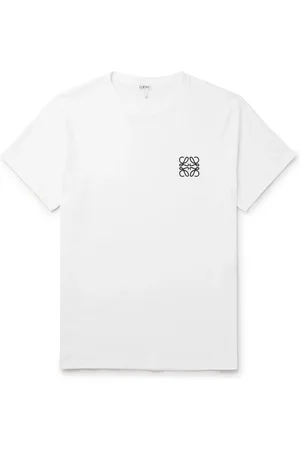 Loewe Slim-Fit Logo-Embroidered Cotton-Jersey T-Shirt - Men - - XXS