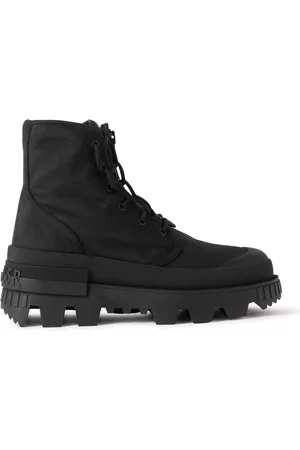 Moncler Hyke Desertyx Canvas and Rubber Ankle Boots - Men - - EU 41