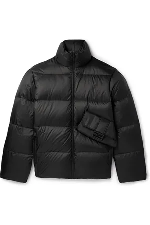 FENDI Belted logo-jacquard twill jacket