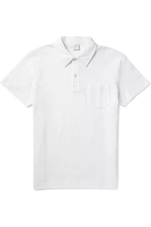 Sunspel Riviera Cotton-Mesh Polo Shirt - Men - - XXL