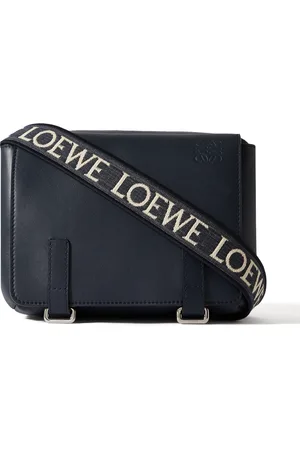 Loewe Military Leather Messenger Bag - Men