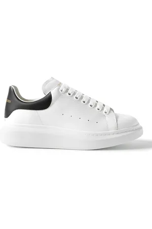 Alexander McQueen Exaggerated-Sole Leather Sneakers - Men - - EU 39