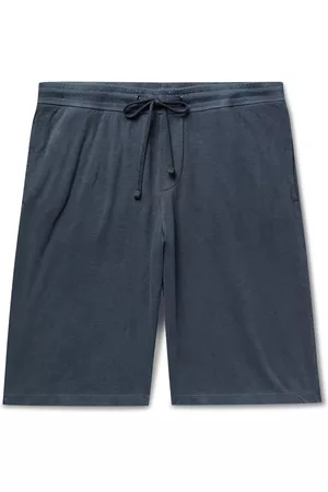 James Perse M??lange Loopback Cotton-Jersey Drawstring Shorts - Men - - 1