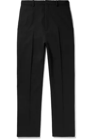 Balenciaga Wide-Leg Twill Trousers - Men - - FR 48