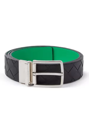 Bottega Veneta 3.5cm Reversible Intrecciato Leather Belt - Men - - EU 80