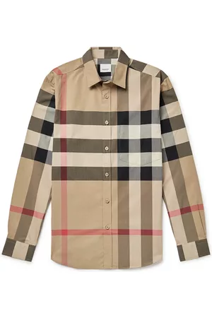 Burberry windsor hotsell check sport shirt