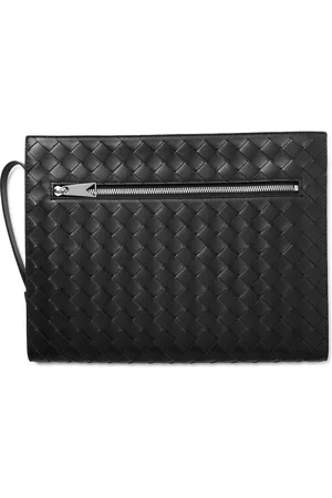 Bottega Veneta Intreciatto Leather Pouch - Men