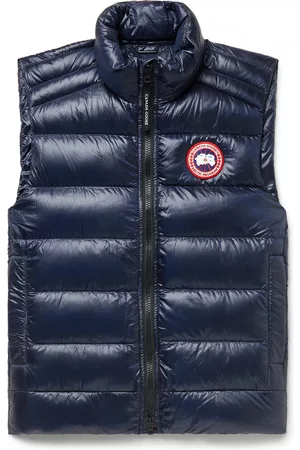 Canada Goose Crofton Slim-Fit Quilted Recycled Nylon-Ripstop Down Gilet - Men - - S